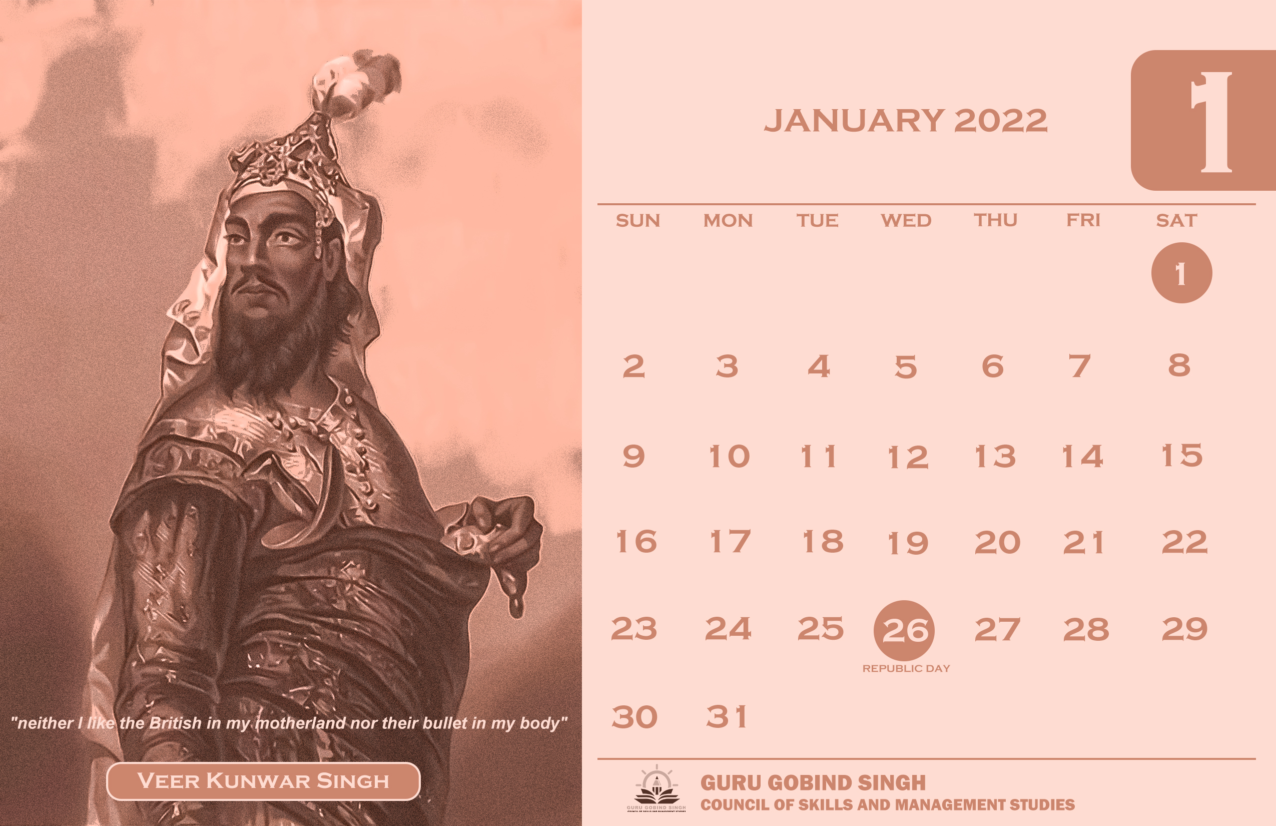 GGSCSMS calendar January